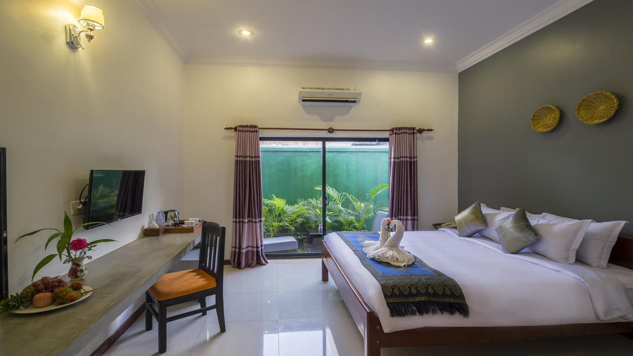 Отель Sakun Angkor Boutique Сиемрип Экстерьер фото