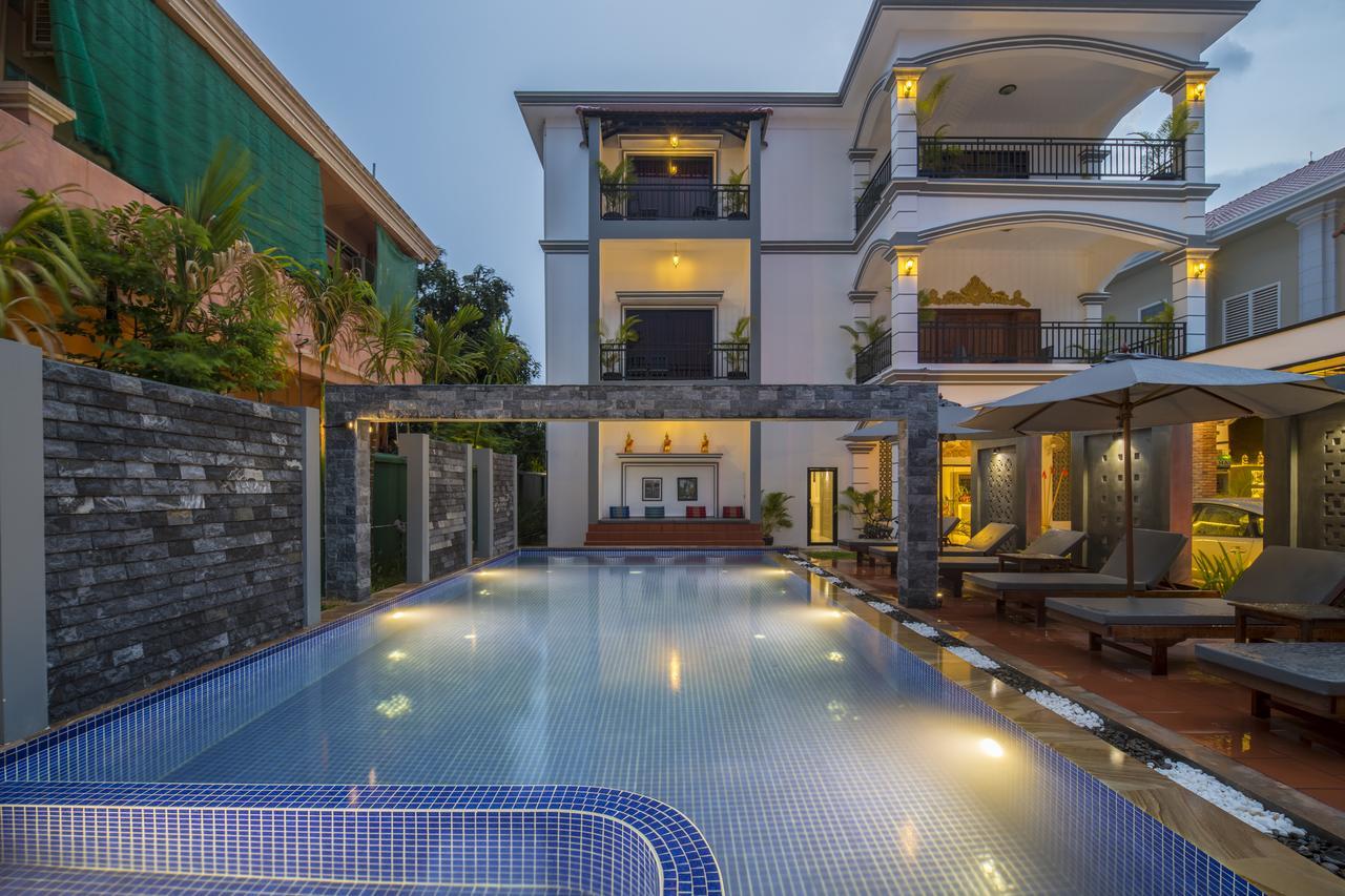 Отель Sakun Angkor Boutique Сиемрип Экстерьер фото