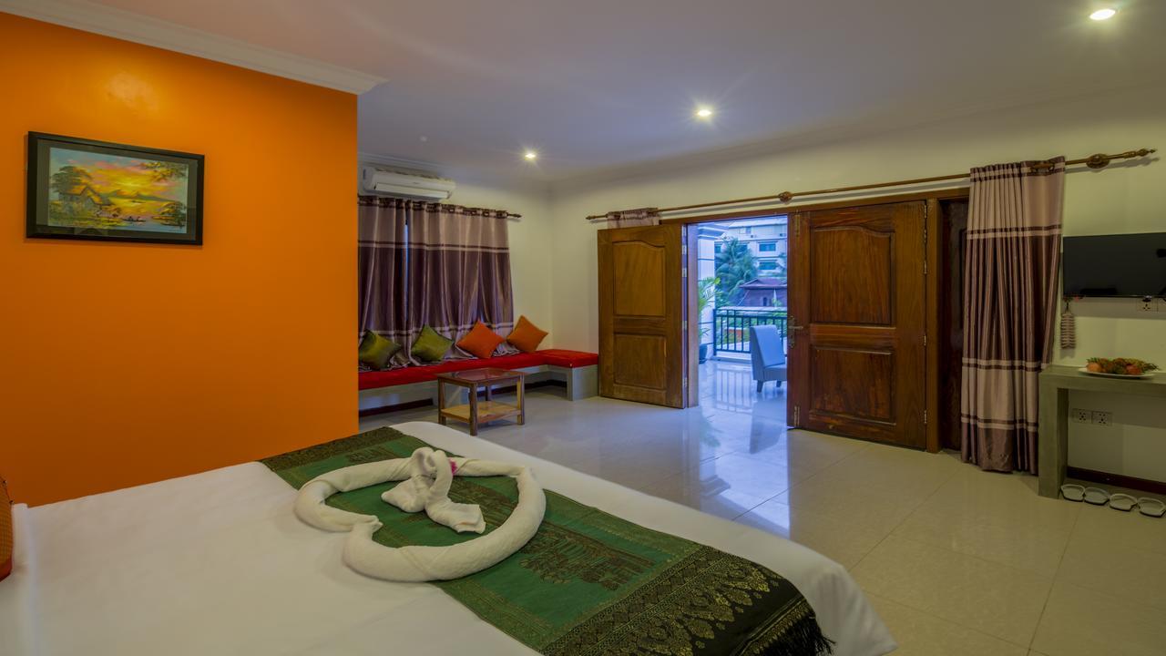 Отель Sakun Angkor Boutique Сиемрип Экстерьер фото